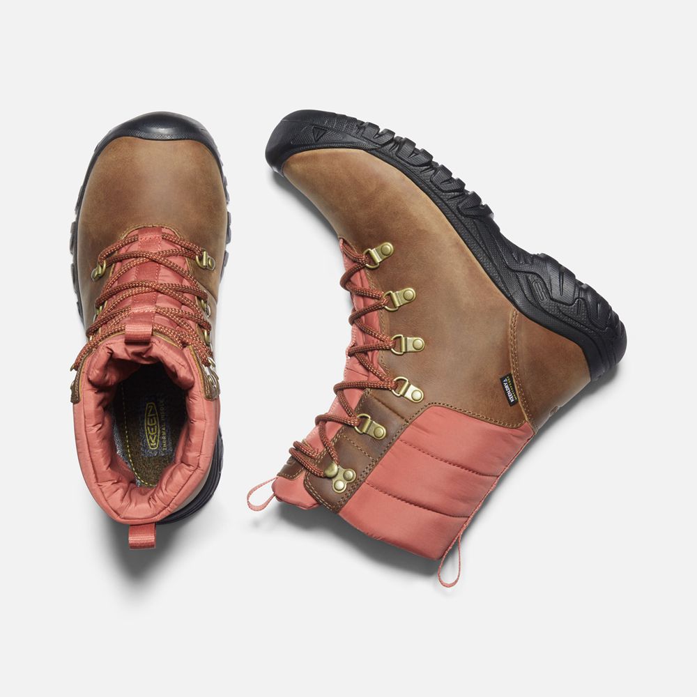 Keen Vandringskängor Dam Bruna - Greta Waterproof - 637240AJH